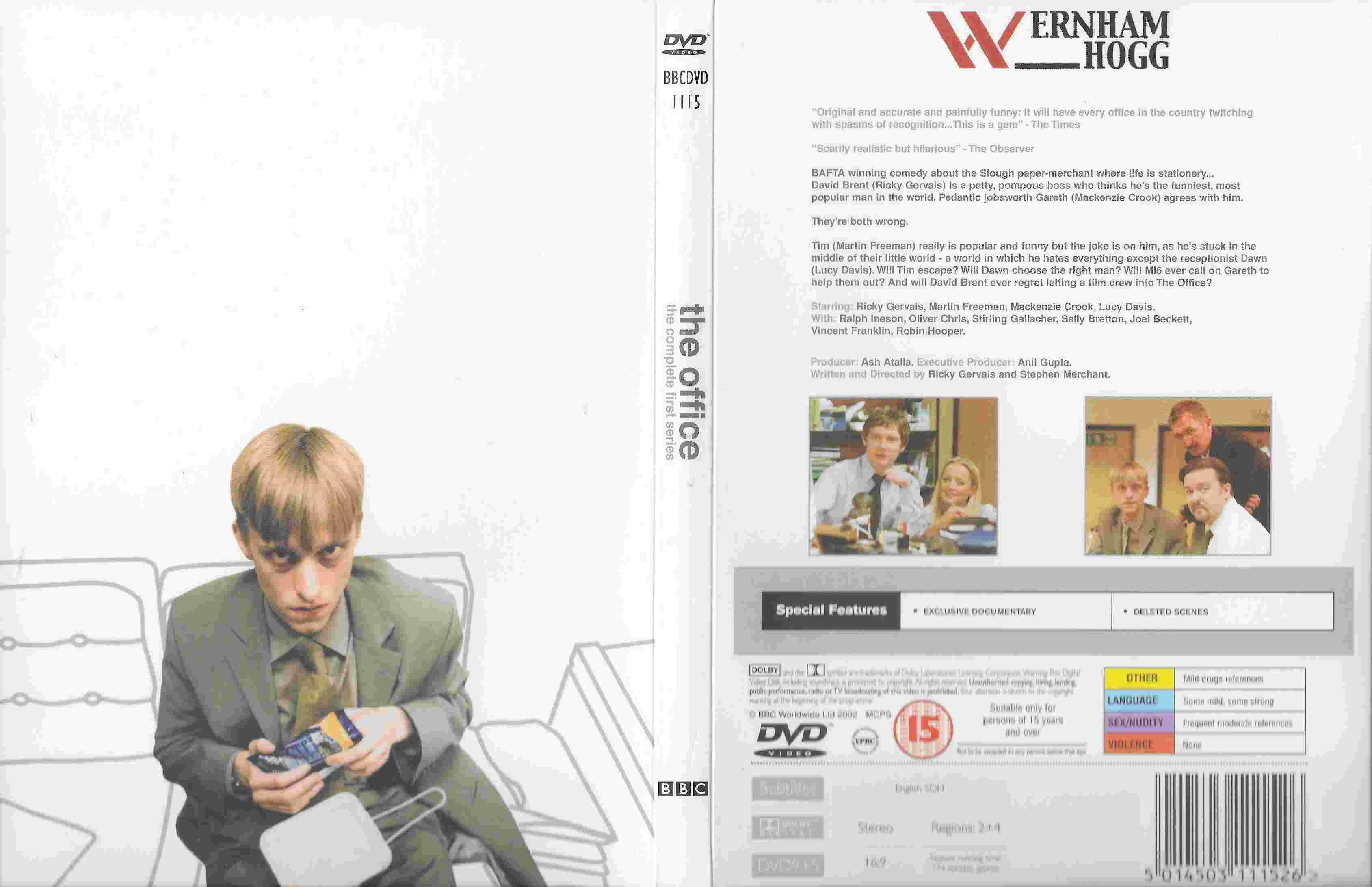 Inserts from BBCDVD 1115